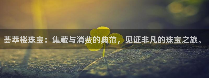 新宝5安卓版：荟萃楼珠宝：集藏与消费的典范，见证非凡的珠宝之旅。