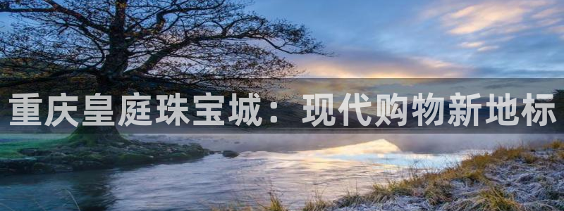新宝5唯一：重庆皇庭珠宝城：现代购物新地标