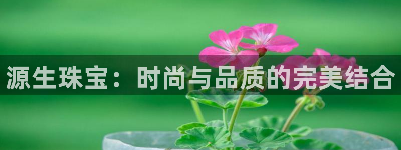 新宝5入口：源生珠宝：时尚与品质的完美结合