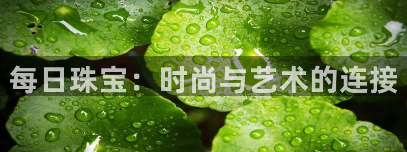 新宝cR一5：每日珠宝：时尚与艺术的连接