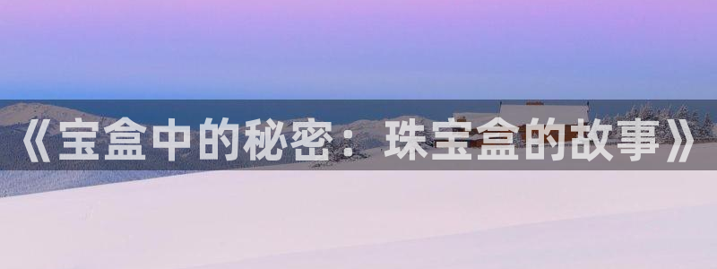 新宝5寻33 300球：《宝盒中的秘密：珠宝盒的故事》