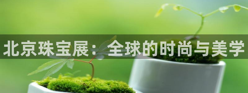 新宝5手机测速：北京珠宝展：全球的时尚与美学