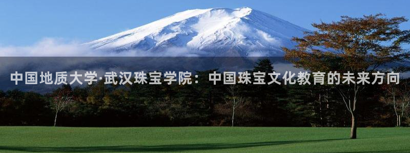 新宝5 代理：中国地质大学·武汉珠宝学院：中国珠宝文化教育的未来方向