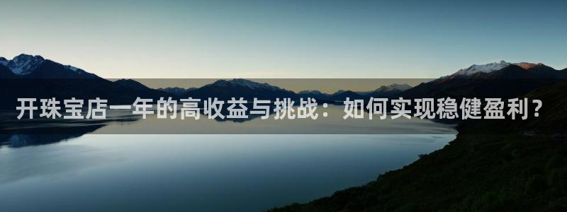 新宝5账号注册：开珠宝店一年的高收益与挑战：如何实现稳健盈利？