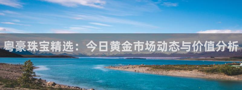 新宝5娱乐登陆：粤豪珠宝精选：今日黄金市场动态与价值分析