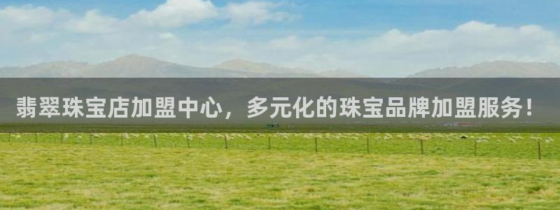 新宝5湫333 00：翡翠珠宝店加盟中心，多元化的珠宝品牌加盟服务！