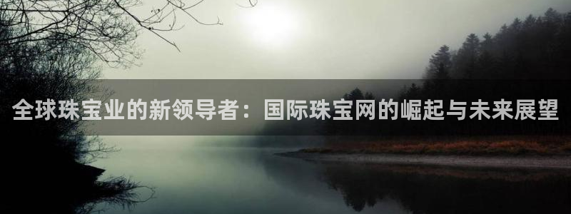 新宝股东瞧听2 5 5：全球珠宝业的新领导者：国际珠宝网的崛起与未来展望